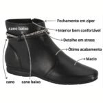 Bota Feminina Casual Conforto Dia A Dia Beira Rio 9084.104 - Imagem 9