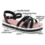Sandália Molekinha Flatform Menina Infantil 2305.1569 - Imagem 6