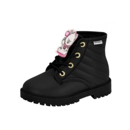 Bota Coturno Menina Salto Tratorado Molekinha 2126.522